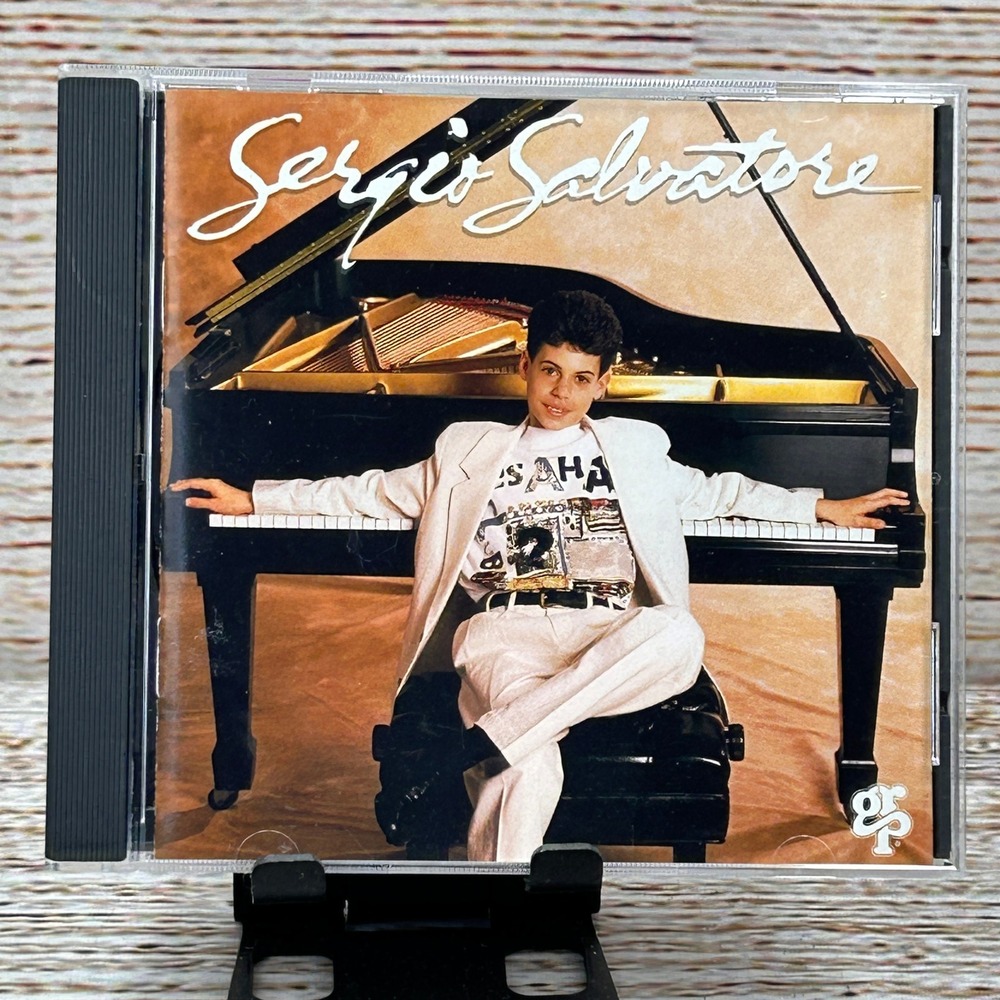 Sergio Salvatore Self-Titled Debut Jazz Piano CD‎ GRP Records 1993 GRD-9720